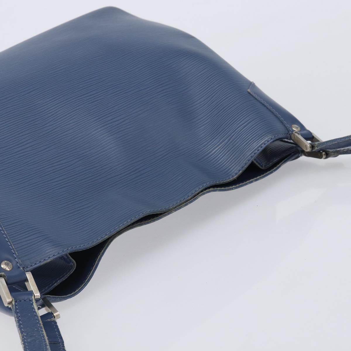 LOUIS VUITTON Epi Mandala MM Shoulder Bag Myrtille M5889G LV Auth BA16218