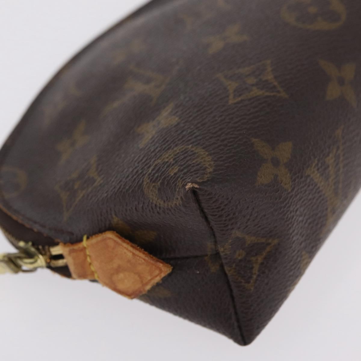 LOUIS VUITTON Monogram Cosmetic Pouch Day Planner Cover 2 Set LV Auth BA16221