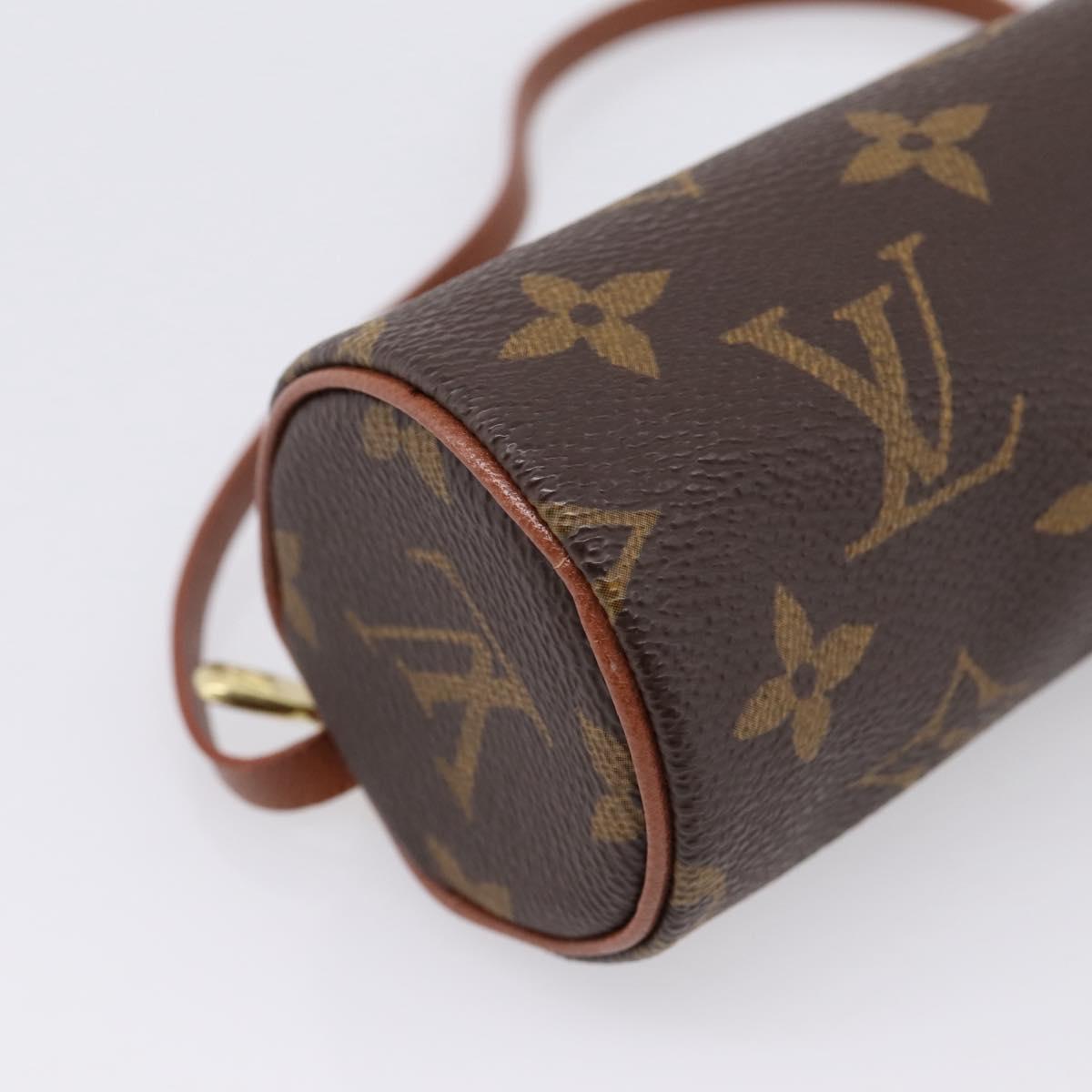 LOUIS VUITTON Monogram Papillon Pouch Pouch LV Auth BA16254A