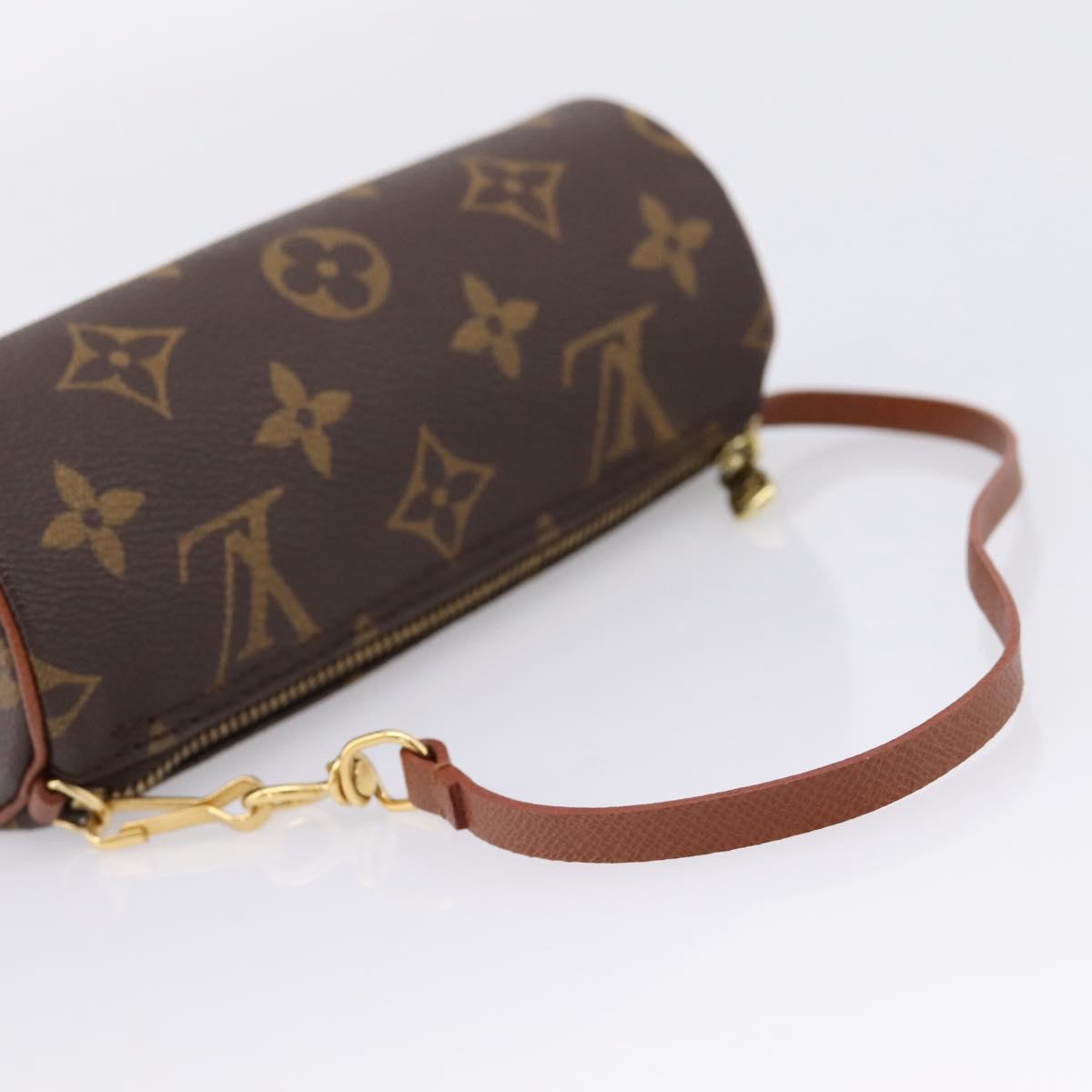 LOUIS VUITTON Monogram Papillon Pouch Pouch LV Auth BA16254A