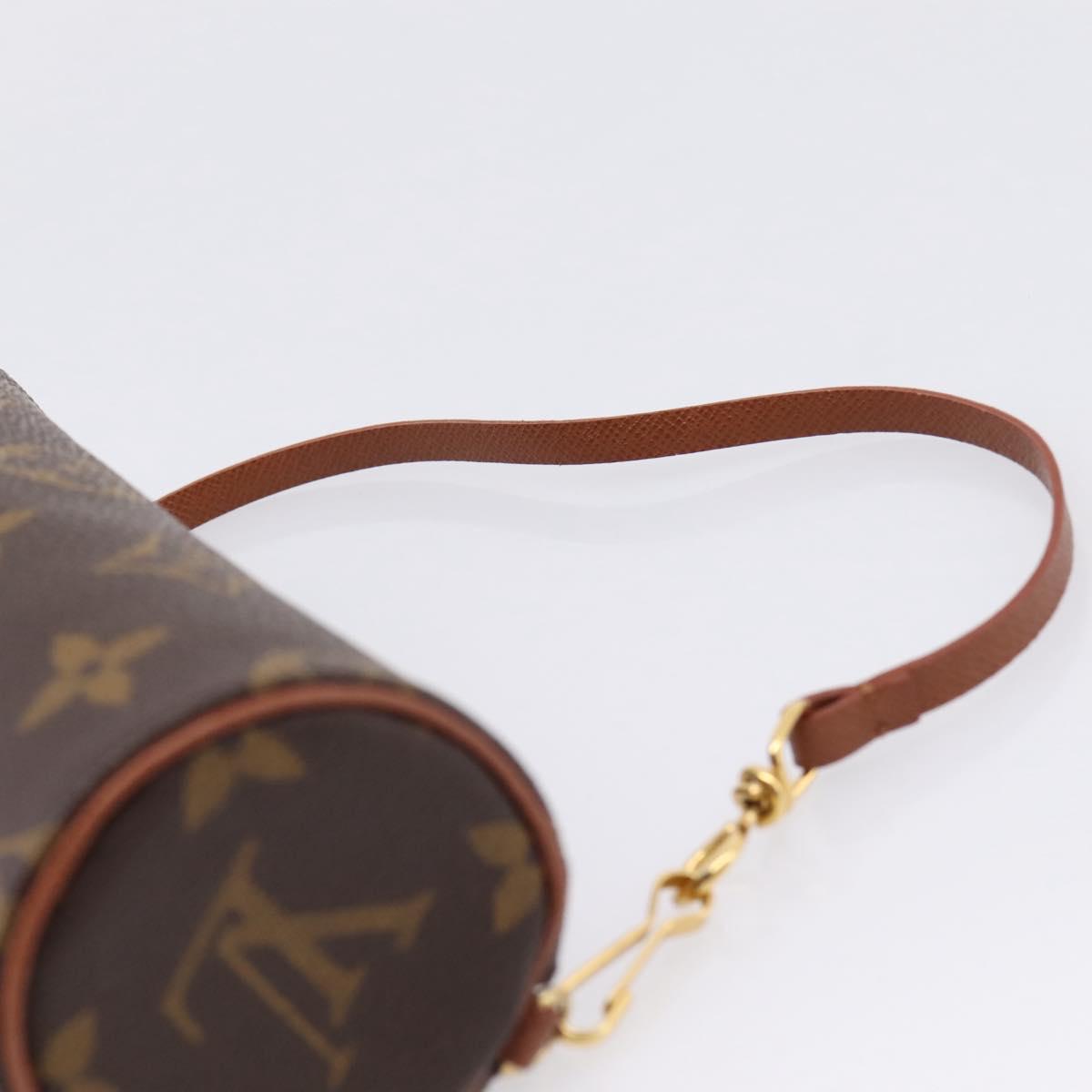 LOUIS VUITTON Monogram Papillon Pouch Pouch LV Auth BA16254A