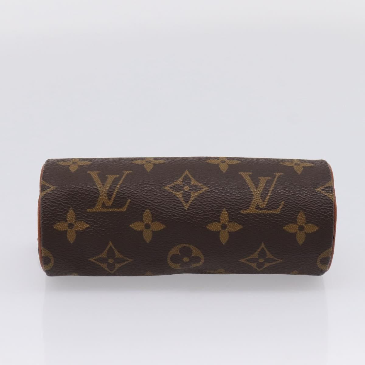 LOUIS VUITTON Monogram Papillon Pouch Pouch LV Auth BA16254A