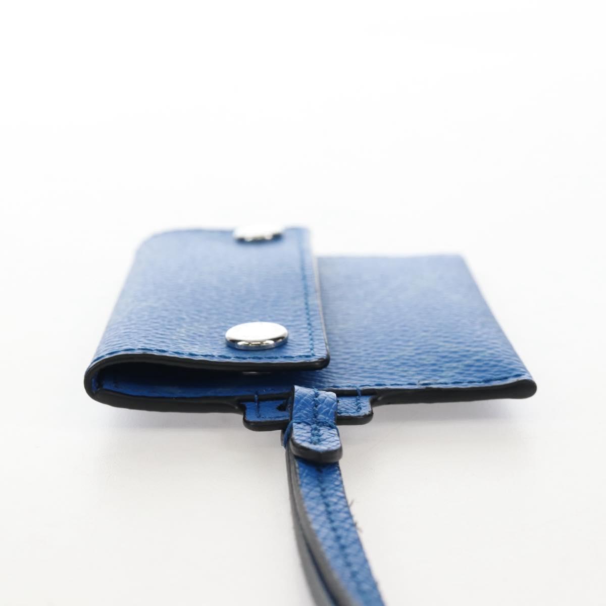 LOUIS VUITTON Monogram Taigarama Porte Cartes On Strap M83154 LV Auth BA16278M