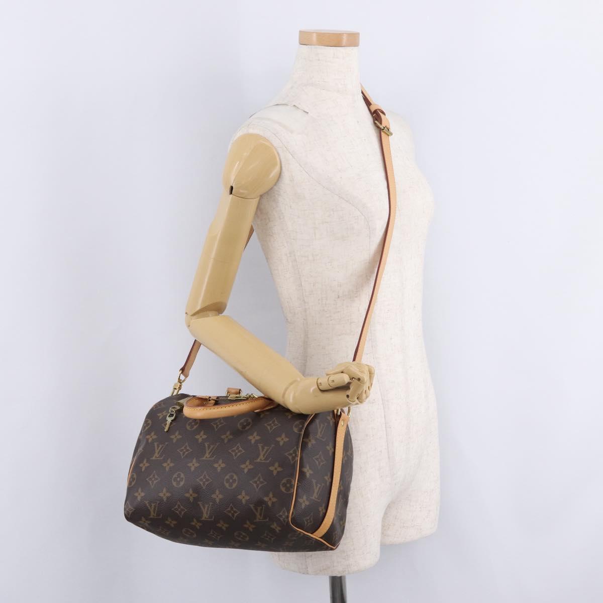 LOUIS VUITTON Monogram Speedy Bandouliere 25 Hand Bag M45948 LV Auth BA16320SAV