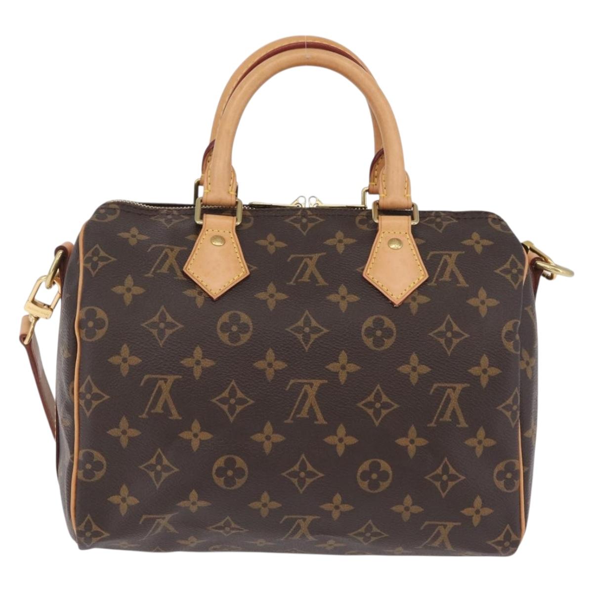 LOUIS VUITTON Monogram Speedy Bandouliere 25 Hand Bag M45948 LV Auth BA16320SAV