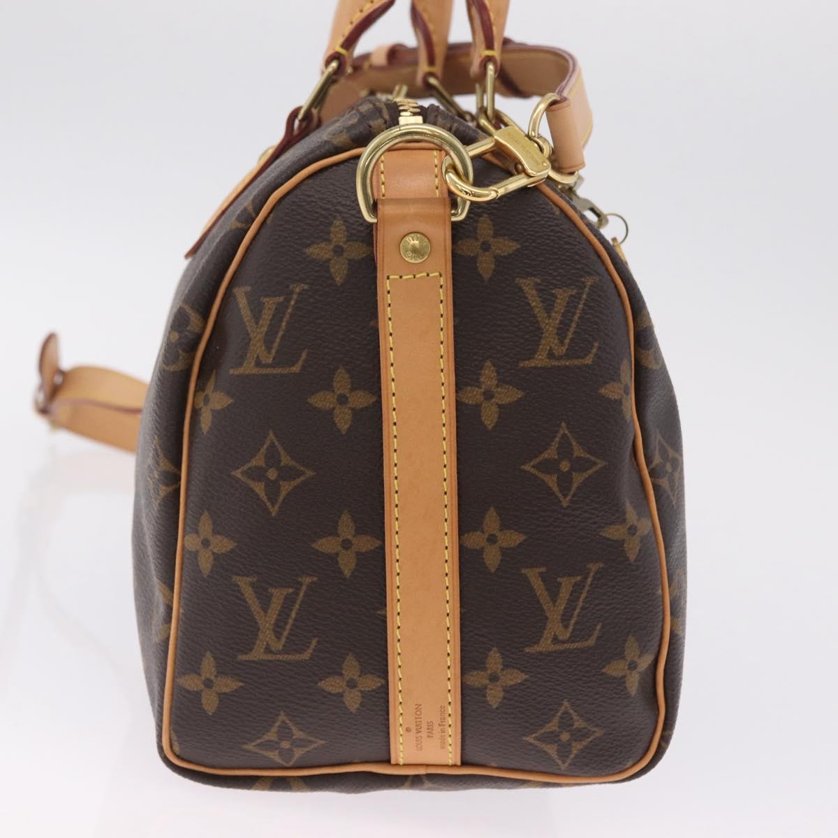 LOUIS VUITTON Monogram Speedy Bandouliere 25 Hand Bag M45948 LV Auth BA16320SAV