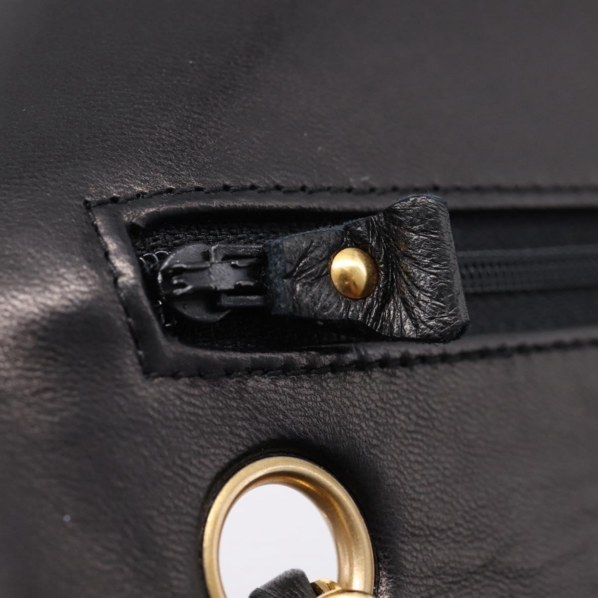 CHANEL Matelasse 25 Double Flap Chain Shoulder Bag Lamb Skin Auth BA16328SAM