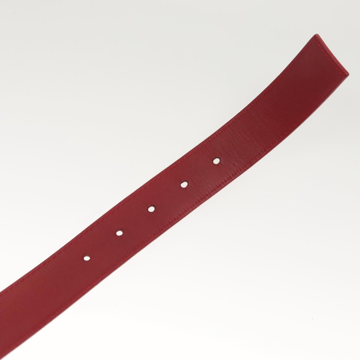LOUIS VUITTON Multicolor Ceinture Care Belt 37.8"" White M9682 Auth BA1635