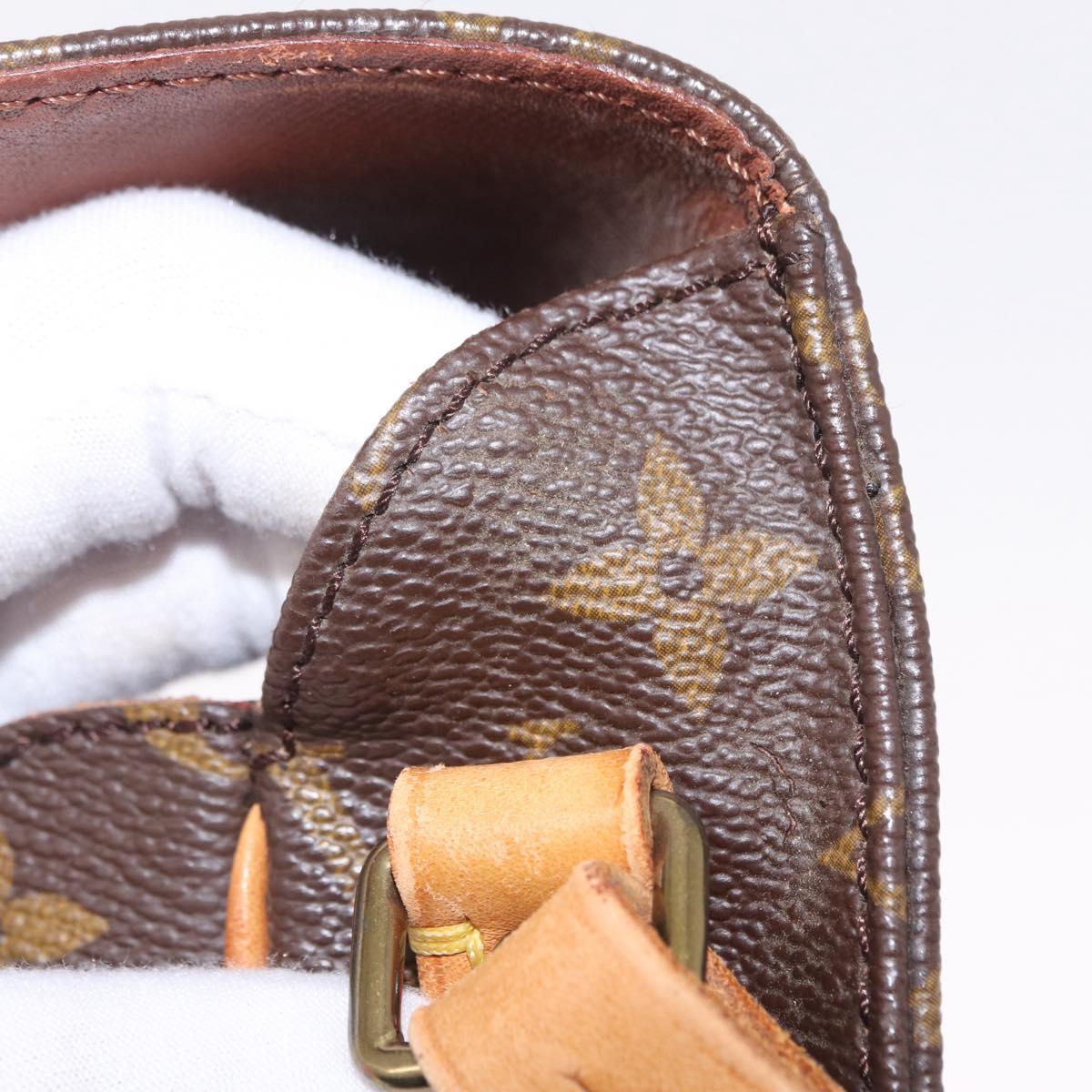 LOUIS VUITTON Monogram Cartouchiere PM Shoulder Bag M51254 LV Auth BA16358