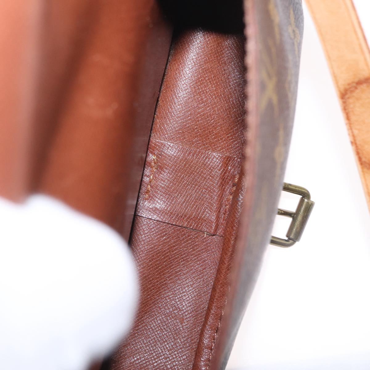 LOUIS VUITTON Monogram Cartouchiere PM Shoulder Bag M51254 LV Auth BA16358