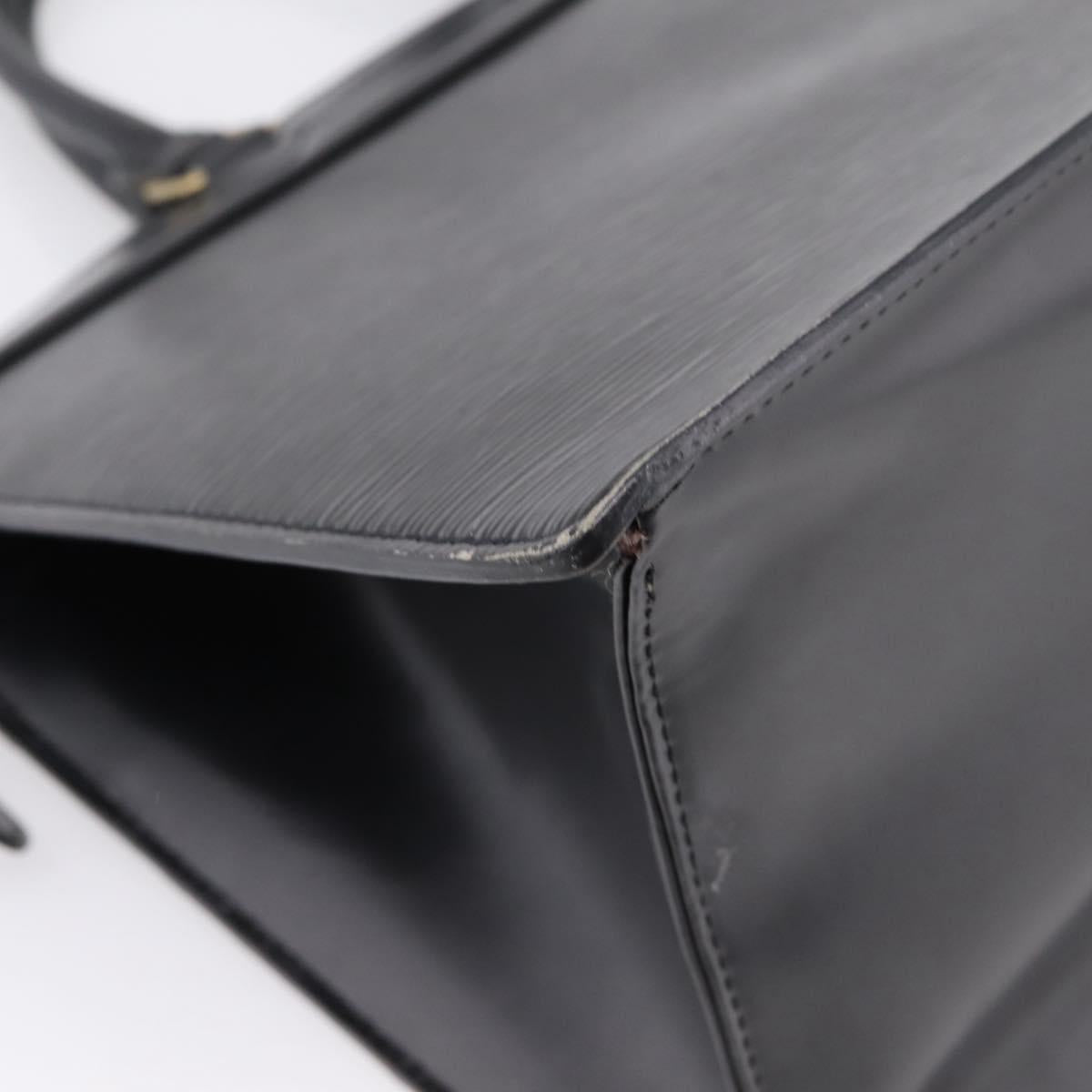 LOUIS VUITTON Epi Riviera Hand Bag Black M48182 LV Auth BA16362