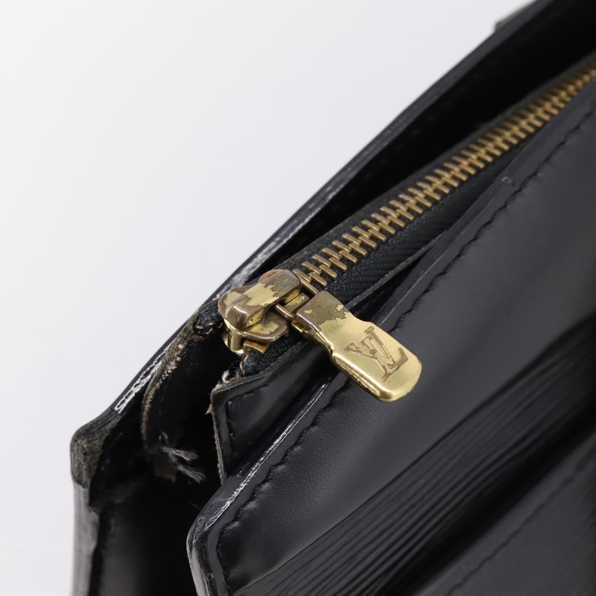 LOUIS VUITTON Epi Riviera Hand Bag Black M48182 LV Auth BA16362