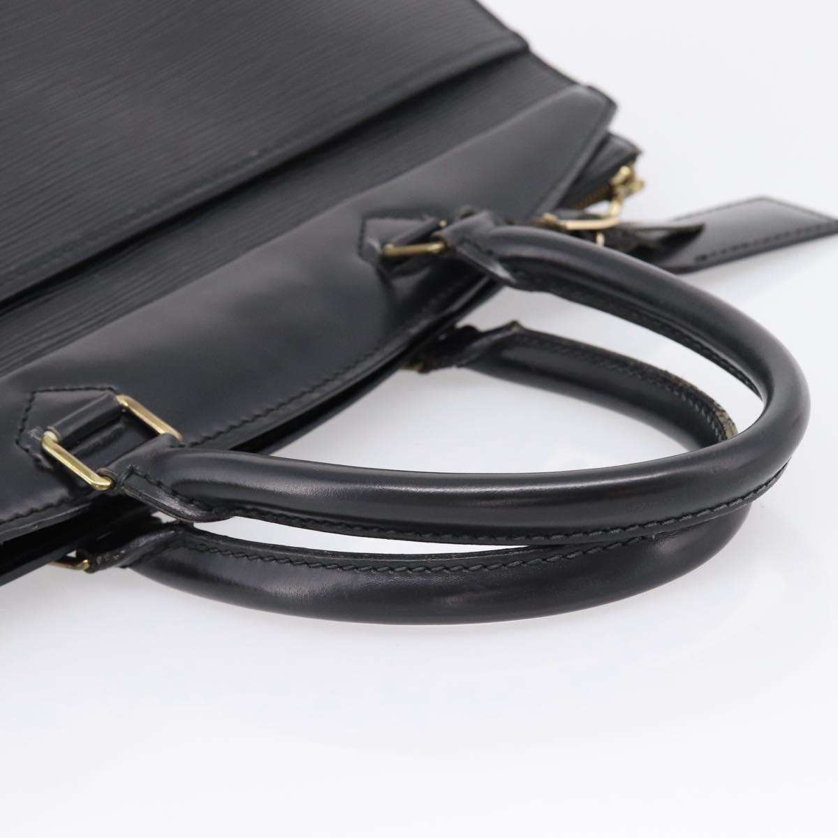 LOUIS VUITTON Epi Riviera Hand Bag Black M48182 LV Auth BA16362