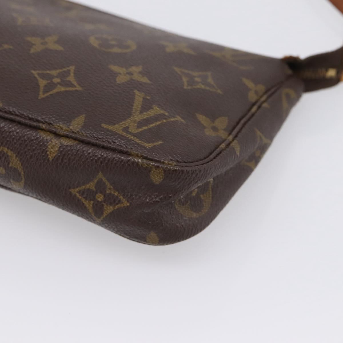 LOUIS VUITTON Monogram Pochette Accessoires Pouch M51980 LV Auth BA16373