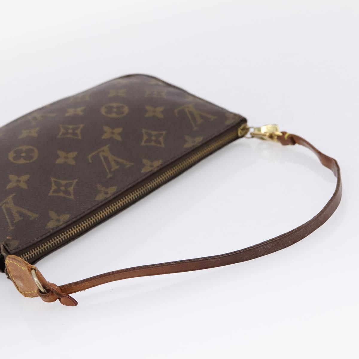 LOUIS VUITTON Monogram Pochette Accessoires Pouch M51980 LV Auth BA16373
