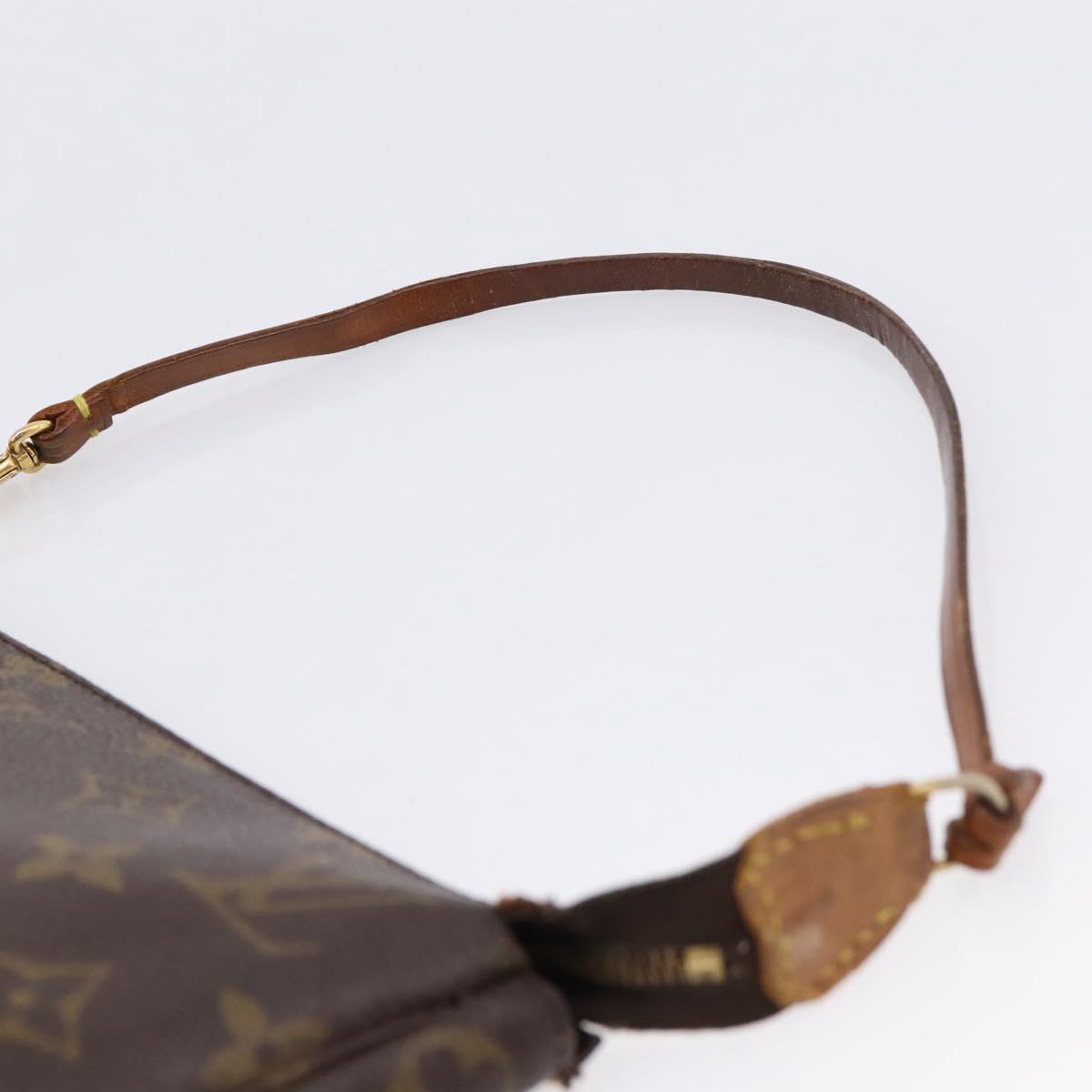 LOUIS VUITTON Monogram Pochette Accessoires Pouch M51980 LV Auth BA16373