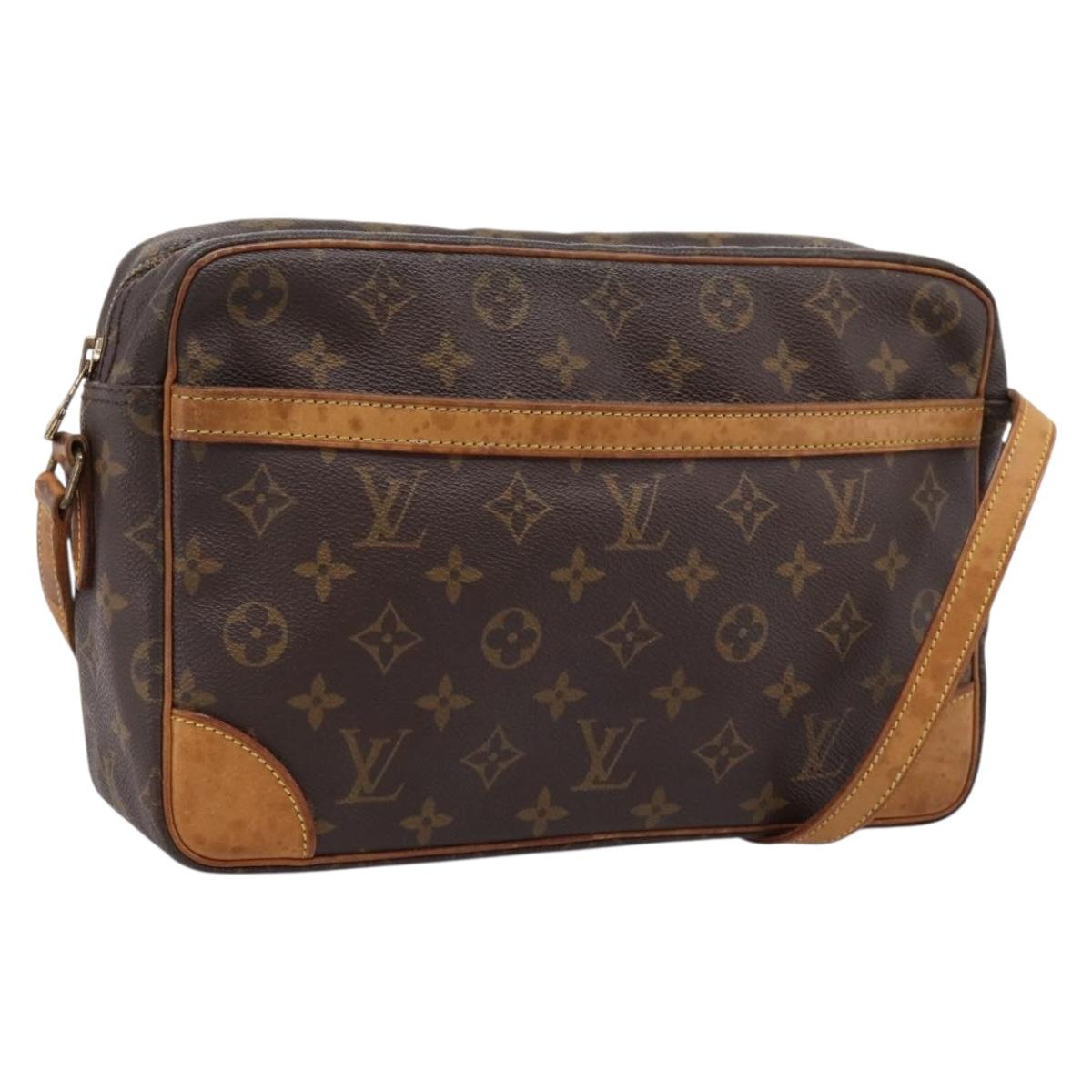 LOUIS VUITTON Monogram Trocadero 30 Shoulder Bag M51272 LV Auth BA16374