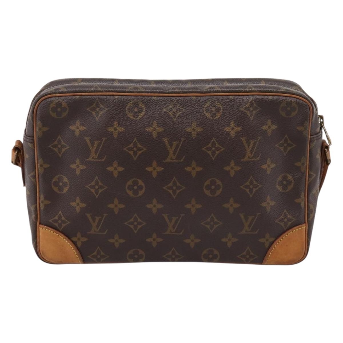 LOUIS VUITTON Monogram Trocadero 30 Shoulder Bag M51272 LV Auth BA16374
