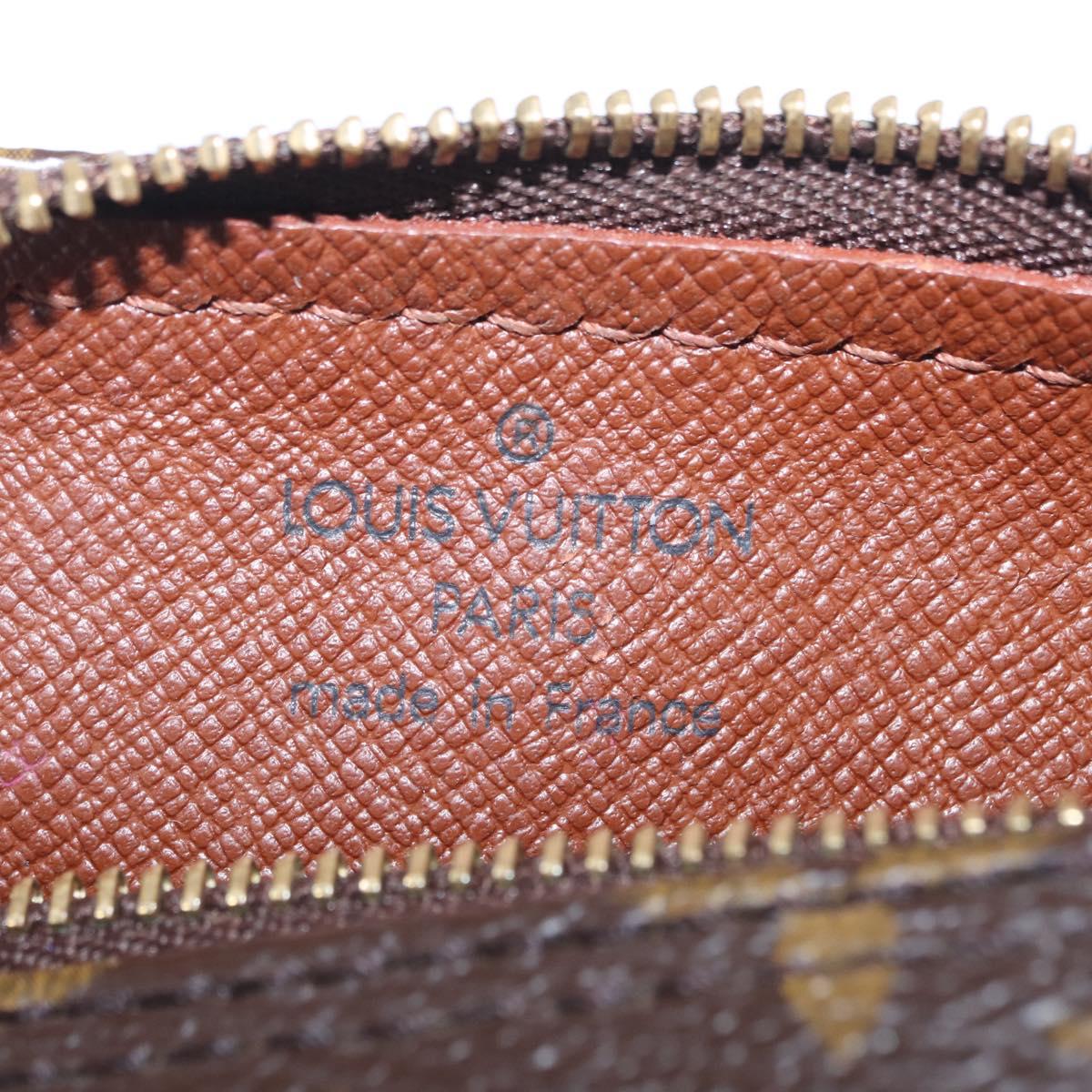 LOUIS VUITTON Monogram Papillon Pouch LV Auth BA16380