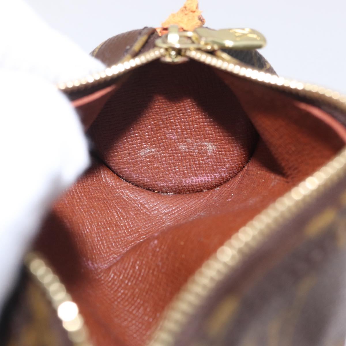 LOUIS VUITTON Monogram Papillon Pouch LV Auth BA16380