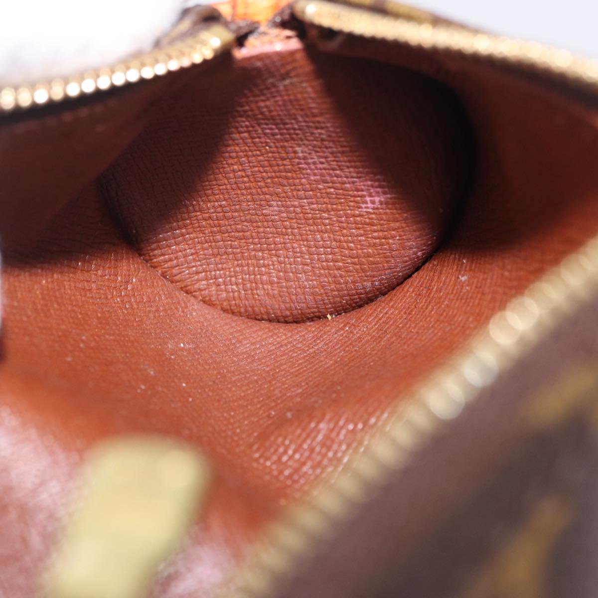 LOUIS VUITTON Monogram Papillon Pouch LV Auth BA16380