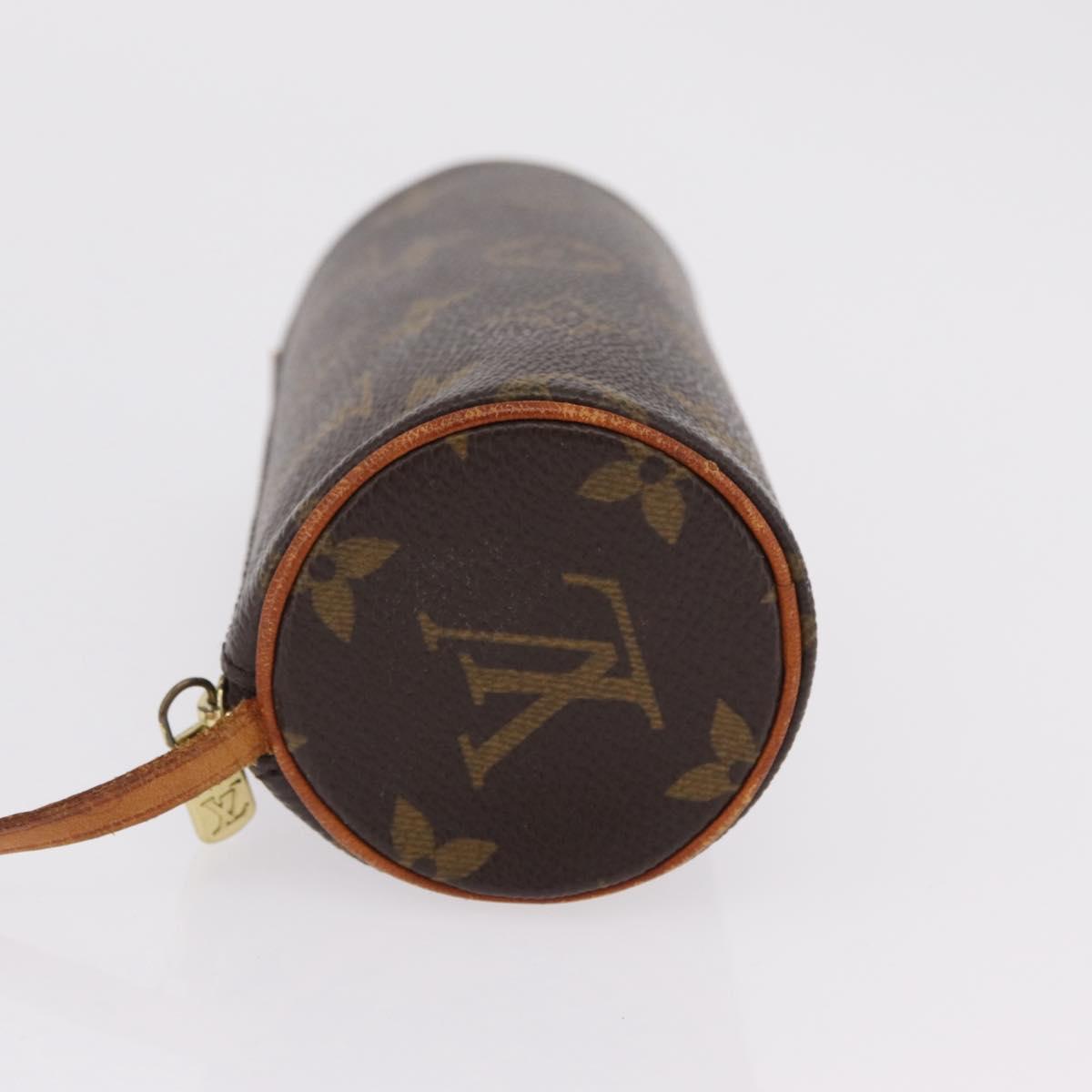 LOUIS VUITTON Monogram Papillon Pouch LV Auth BA16380