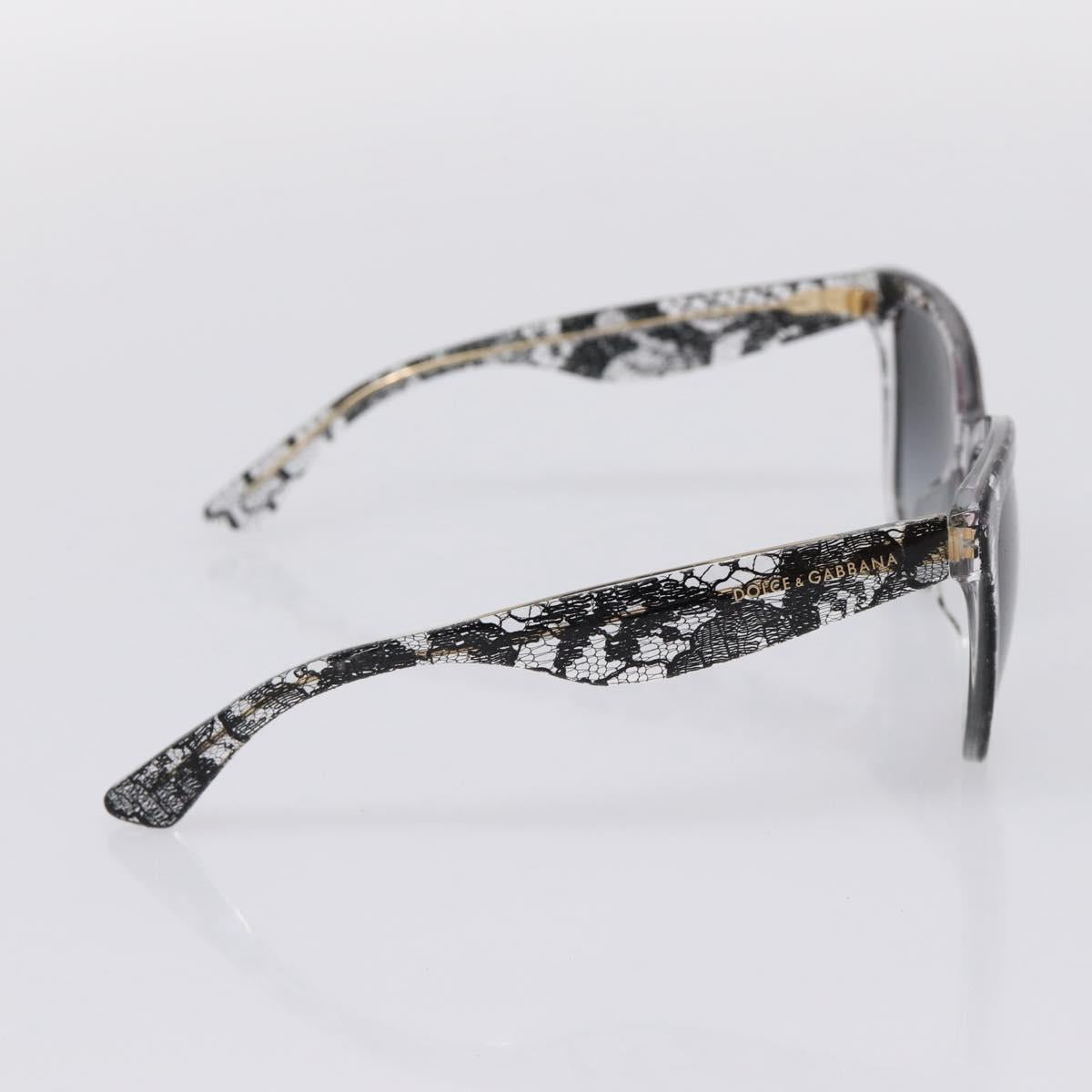 Dolce & Gabbana Sunglasses Plastic Black Gold Auth BA16381V