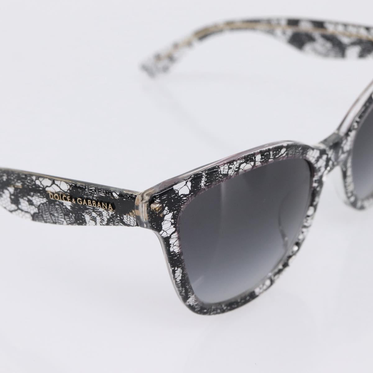 Dolce & Gabbana Sunglasses Plastic Black Gold Auth BA16381V