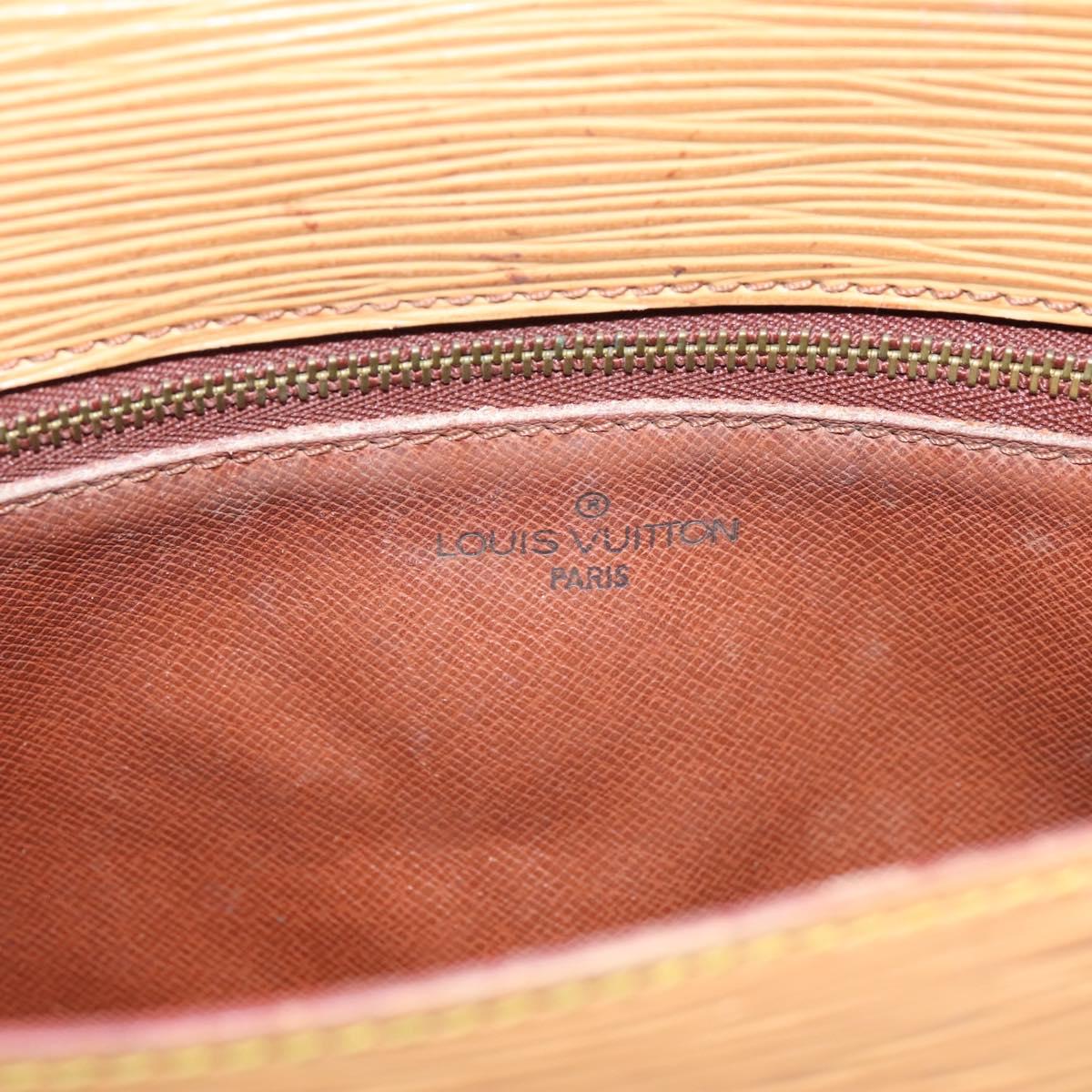 LOUIS VUITTON Epi Saint Cloud GM Shoulder Bag Beige M52196 LV Auth BA16391