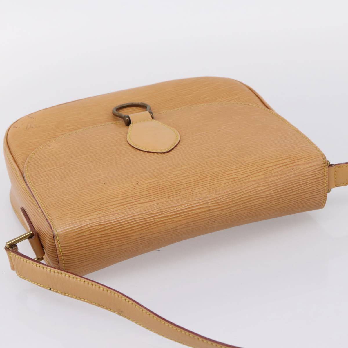 LOUIS VUITTON Epi Saint Cloud GM Shoulder Bag Beige M52196 LV Auth BA16391