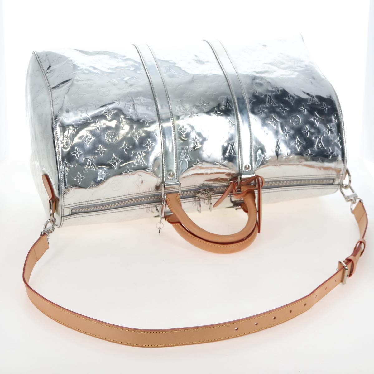 LOUIS VUITTON Monogram Keepall Bandouliere 50 Bag M45886 LV Auth BA16418SM