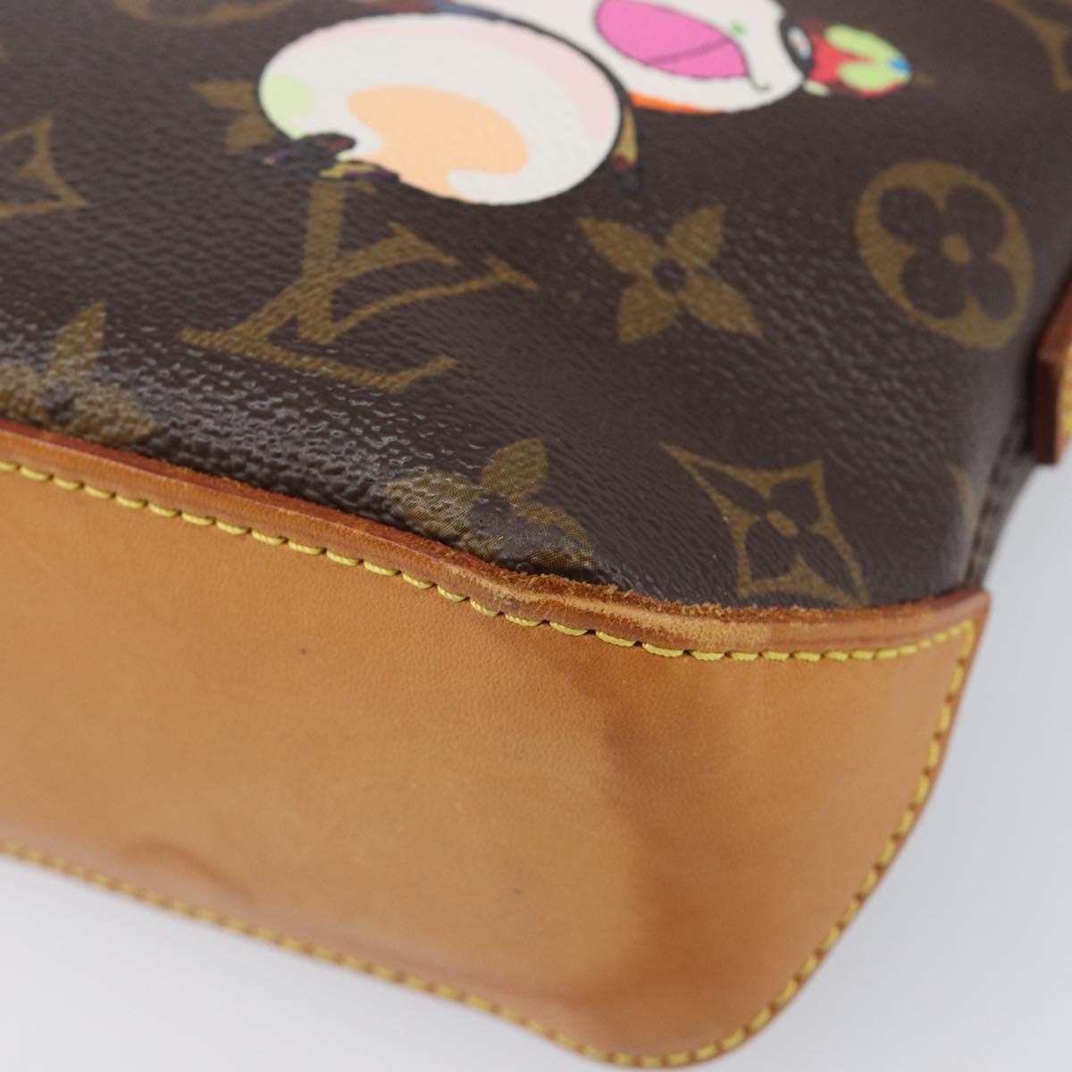 LOUIS VUITTON Monogram panda Trotteur Shoulder Bag M51241 LV Auth BA16423V