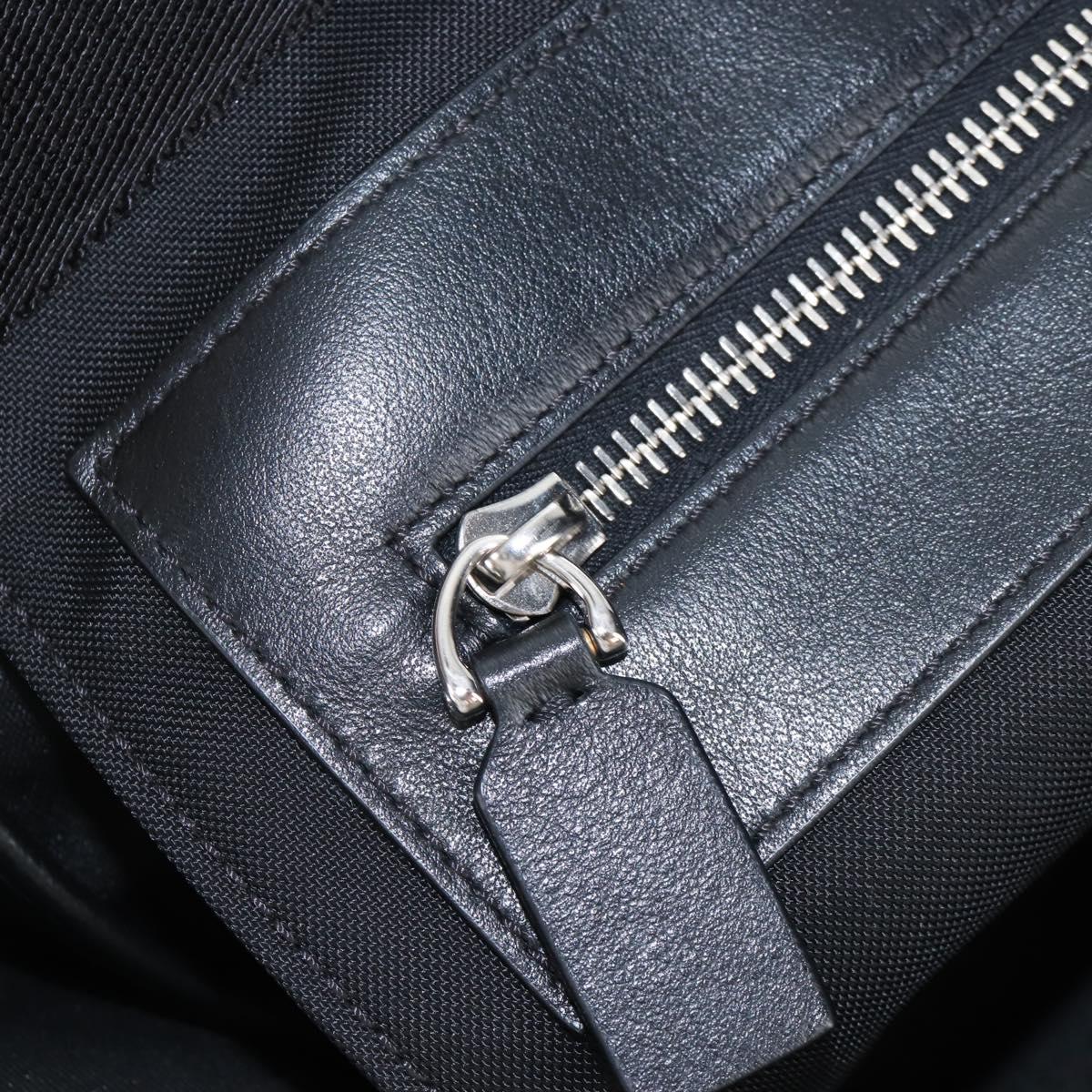 Valentino Backpack Nylon Green Silver Auth BA16427V