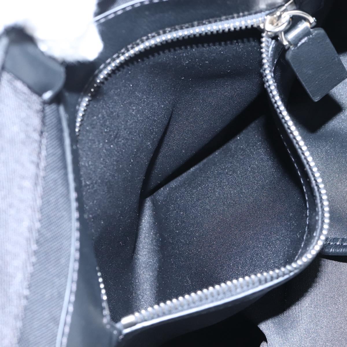 Valentino Backpack Nylon Green Silver Auth BA16427V