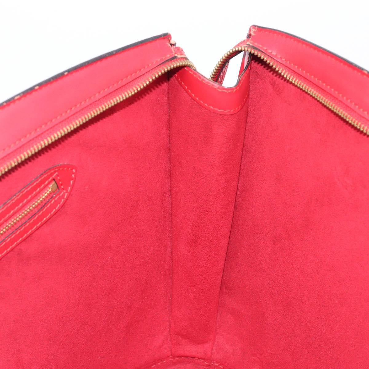 LOUIS VUITTON Epi Saint Jacques Shopping Shoulder Bag Red M52277 LV Auth BA16428
