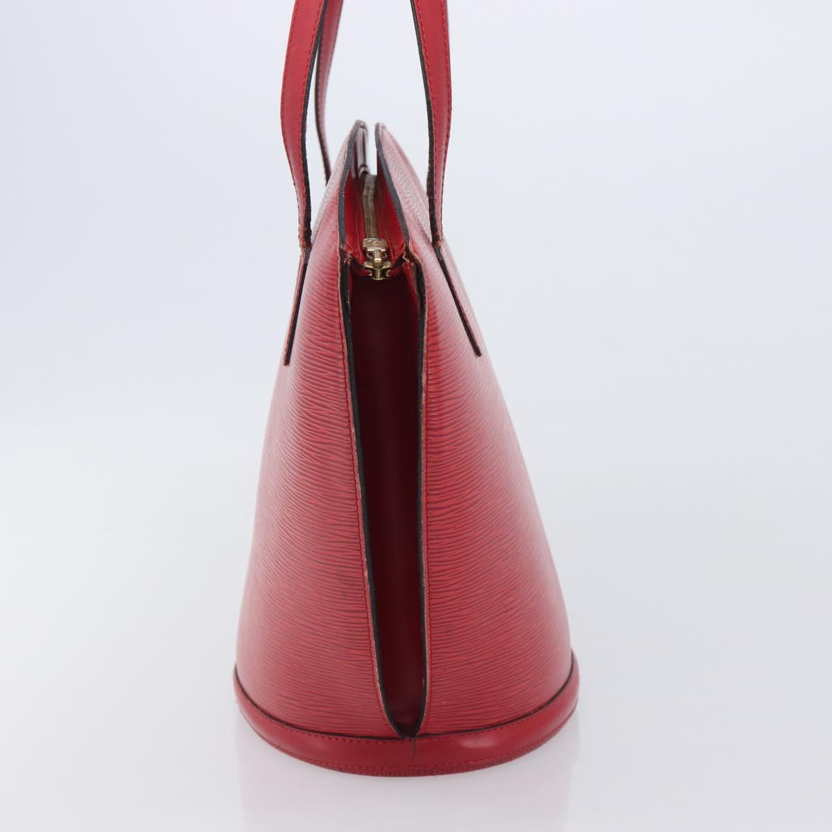 LOUIS VUITTON Epi Saint Jacques Shopping Shoulder Bag Red M52277 LV Auth BA16428