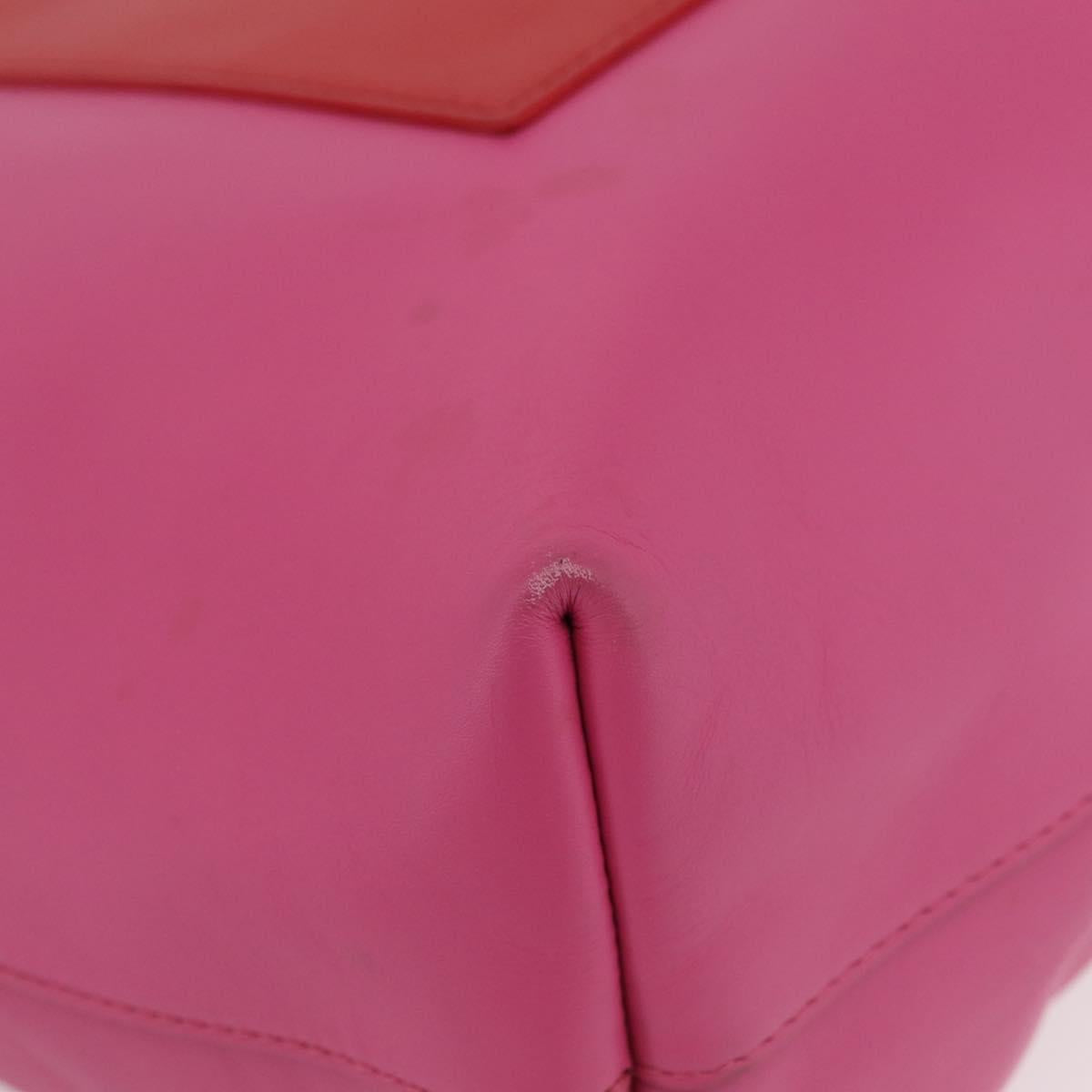 Balenciaga Tote Bag Leather Pink Red 292525 Auth BA16430A