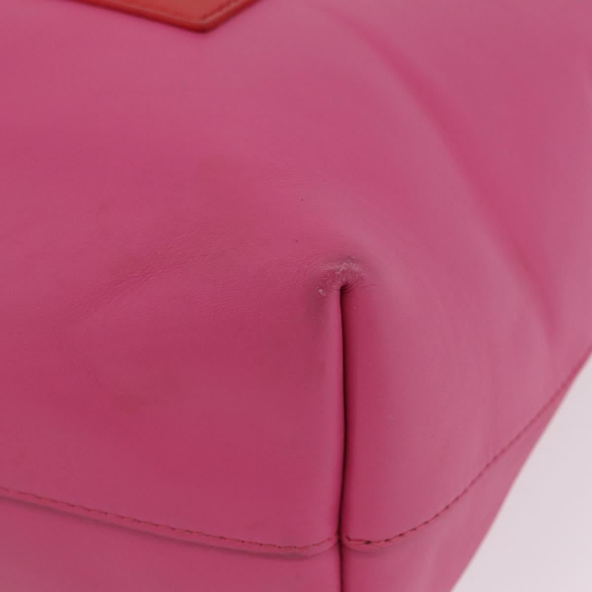 Balenciaga Tote Bag Leather Pink Red 292525 Auth BA16430A