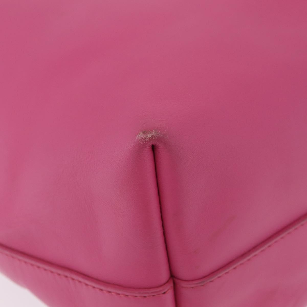 Balenciaga Tote Bag Leather Pink Red 292525 Auth BA16430A