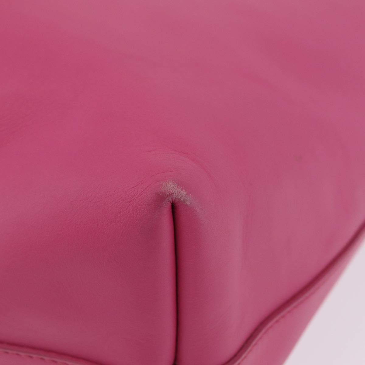 Balenciaga Tote Bag Leather Pink Red 292525 Auth BA16430A
