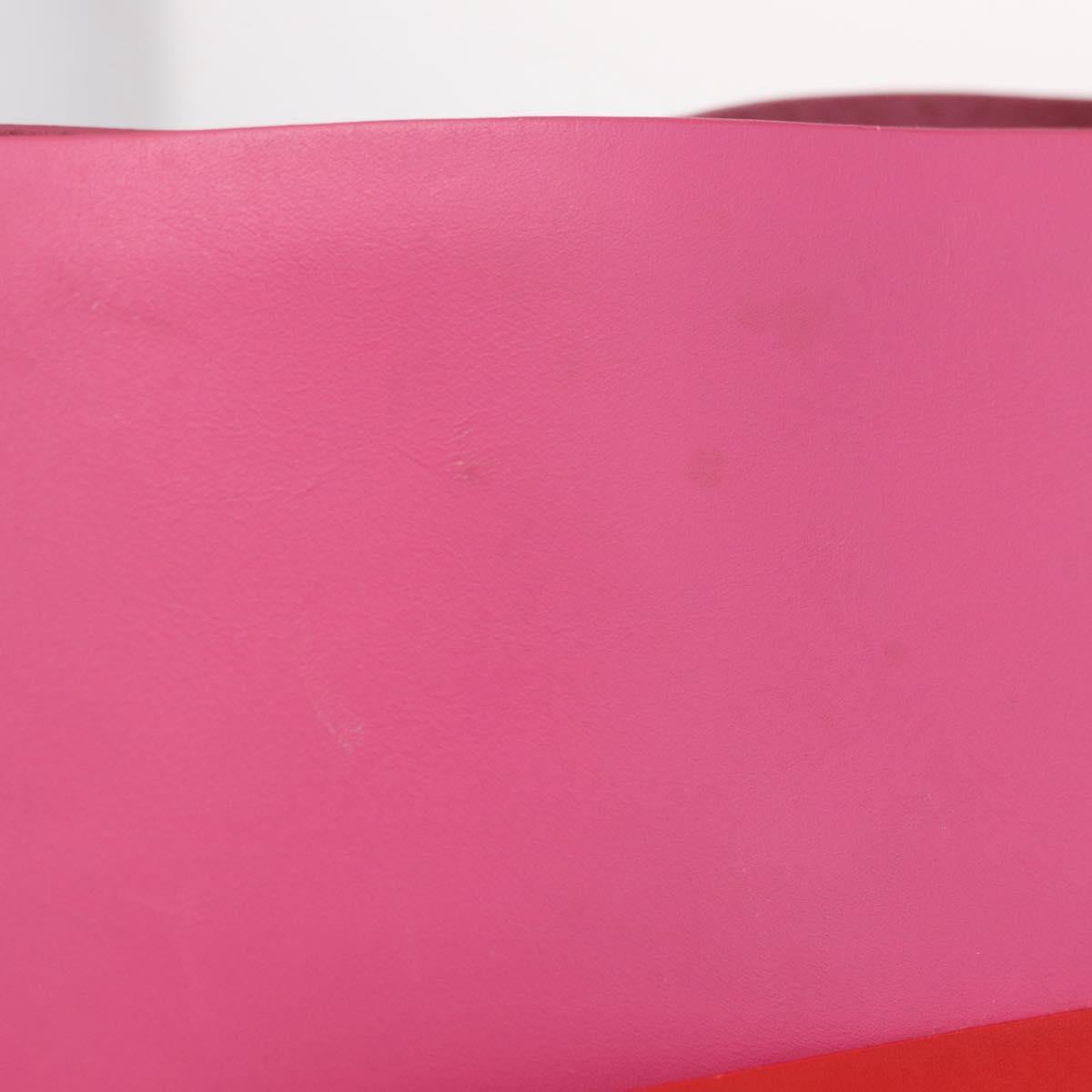 Balenciaga Tote Bag Leather Pink Red 292525 Auth BA16430A