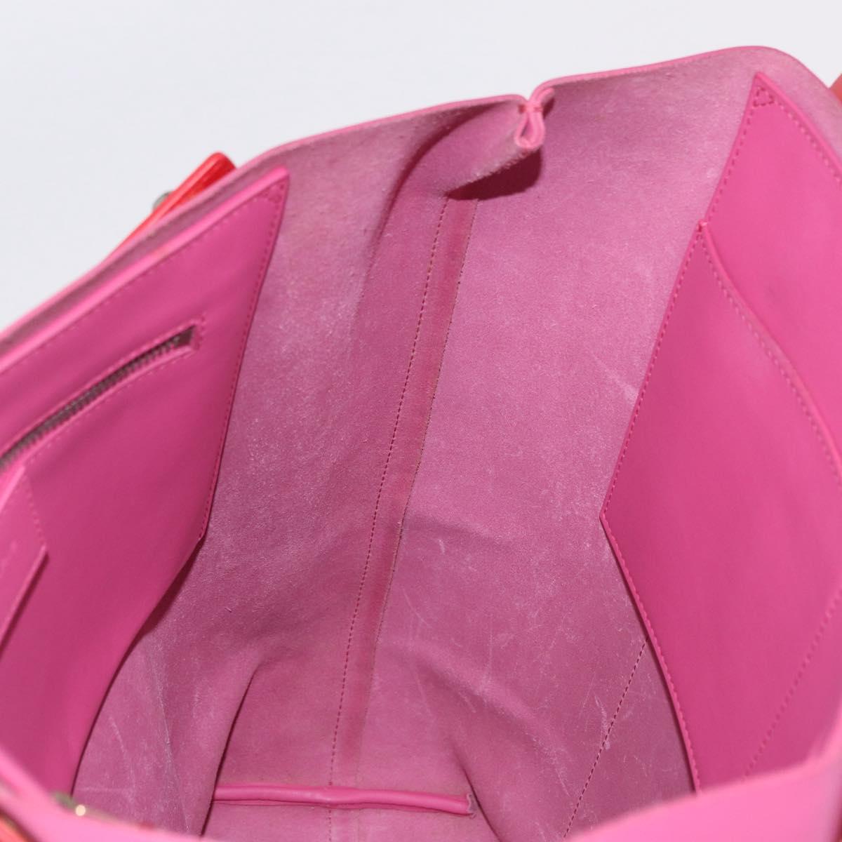 Balenciaga Tote Bag Leather Pink Red 292525 Auth BA16430A