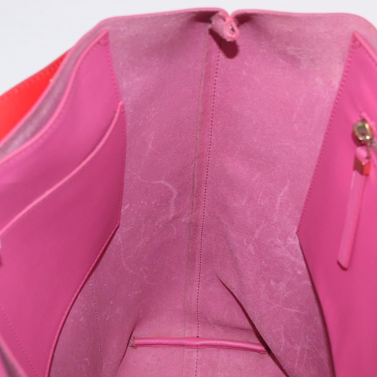 Balenciaga Tote Bag Leather Pink Red 292525 Auth BA16430A