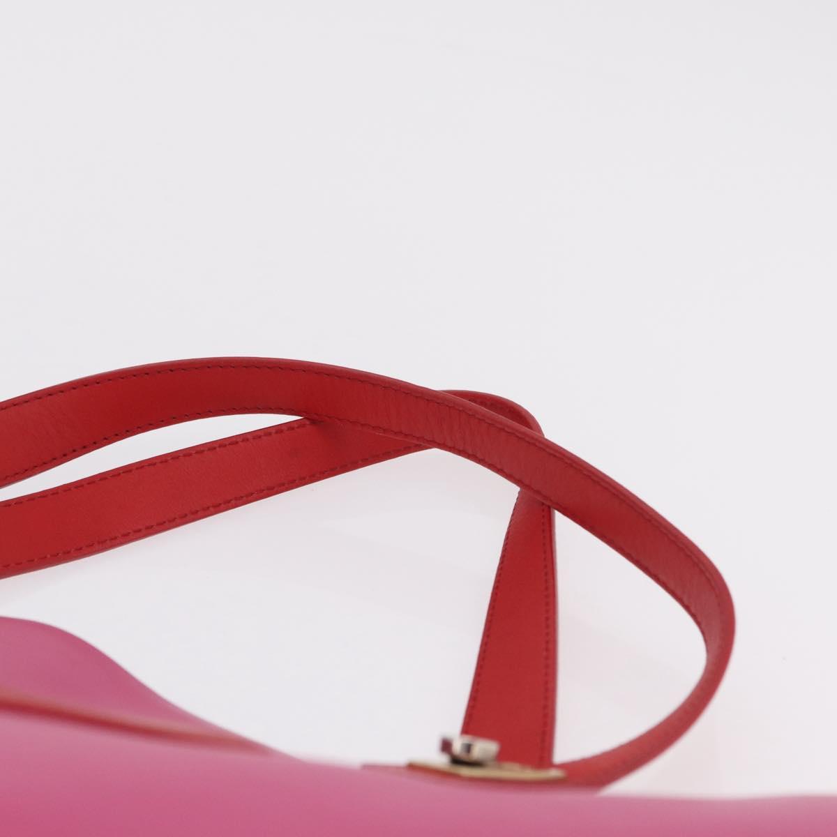 Balenciaga Tote Bag Leather Pink Red 292525 Auth BA16430A