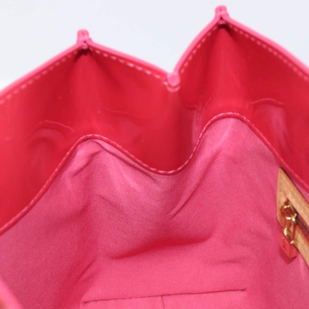 LOUIS VUITTON Monogram Vernis Reade PM Bag Fran Boise M9132F LV Auth BA16431V