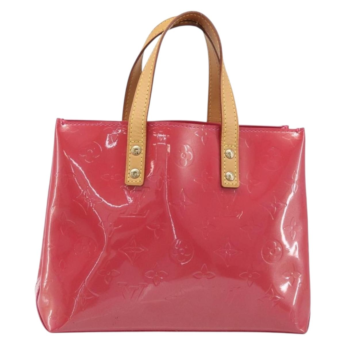 LOUIS VUITTON Monogram Vernis Reade PM Bag Fran Boise M9132F LV Auth BA16431V