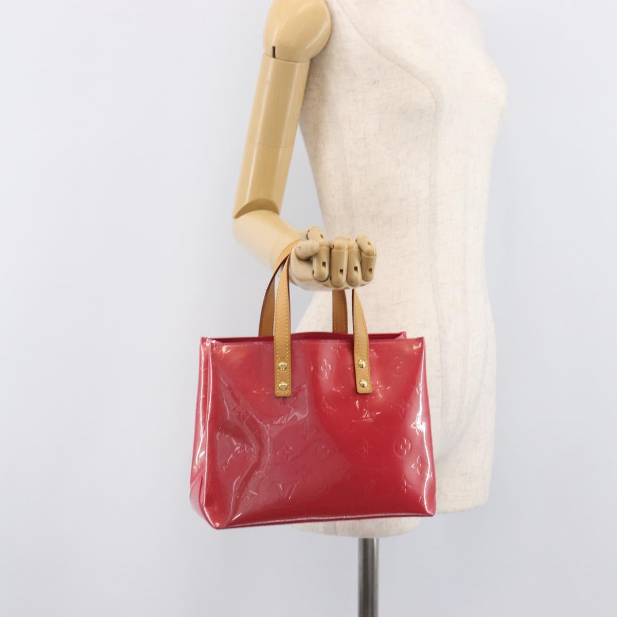 LOUIS VUITTON Monogram Vernis Reade PM Bag Fran Boise M9132F LV Auth BA16431V