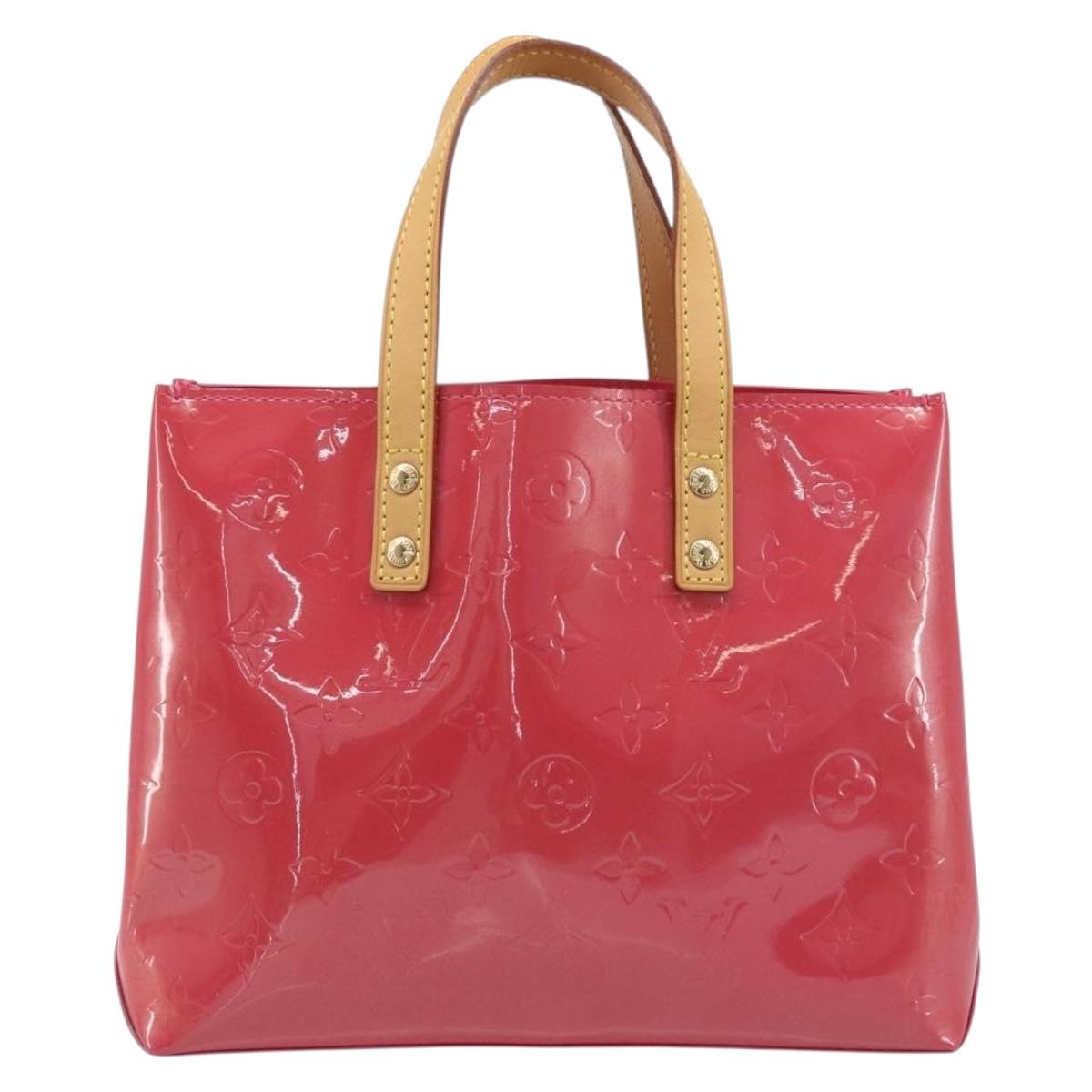 LOUIS VUITTON Monogram Vernis Reade PM Bag Fran Boise M9132F LV Auth BA16431V
