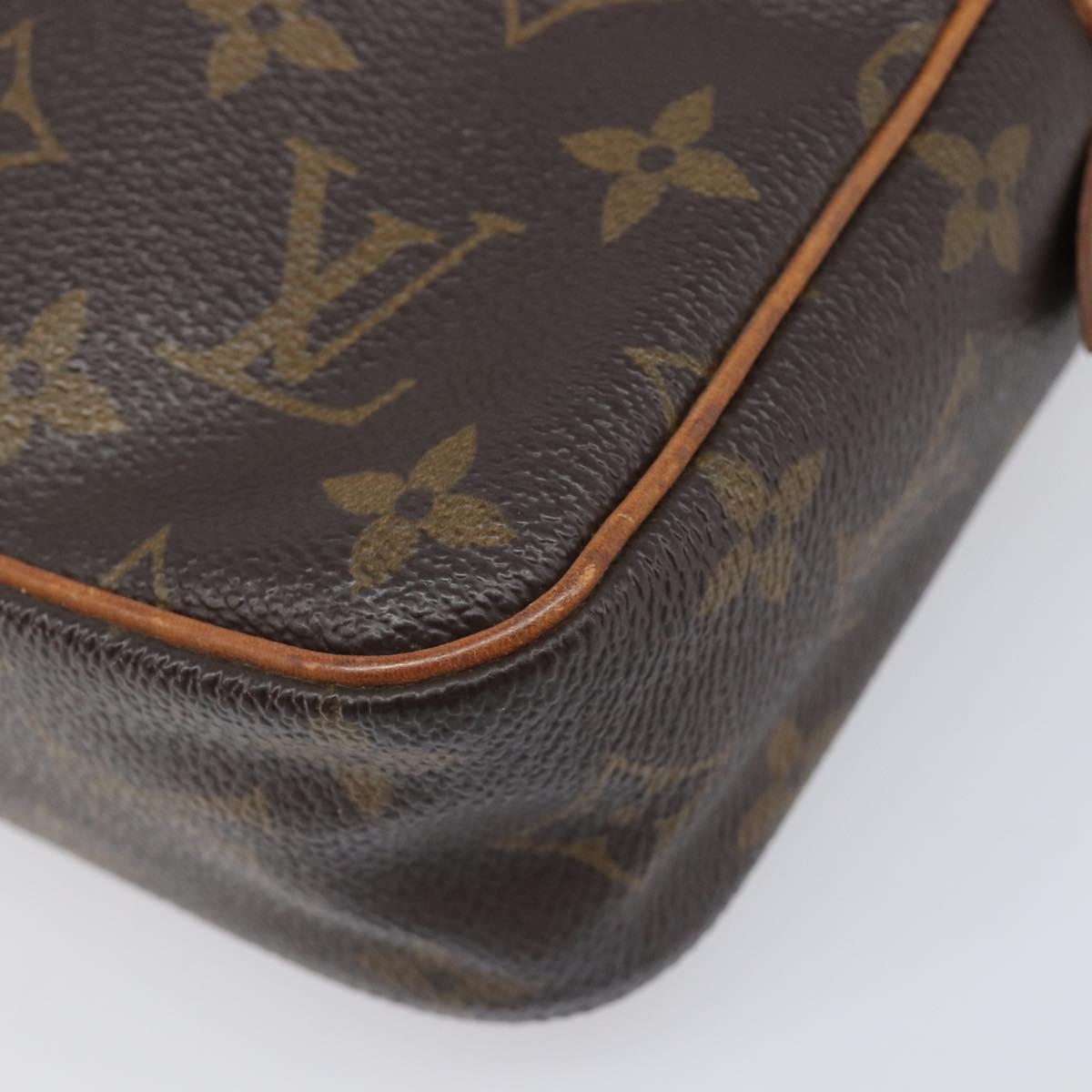 LOUIS VUITTON Monogram Compiegne 23 Clutch Bag M51847 LV Auth BA16434