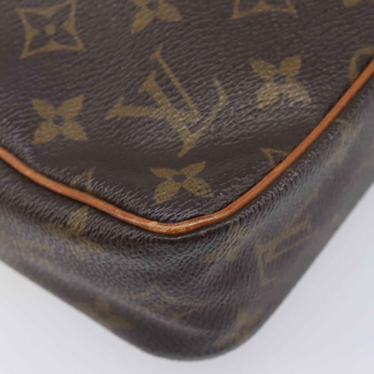 LOUIS VUITTON Monogram Compiegne 23 Clutch Bag M51847 LV Auth BA16434